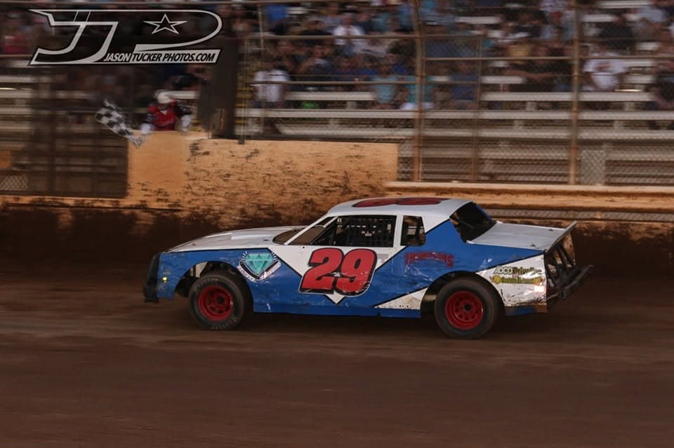 Dan Jinkerson on track