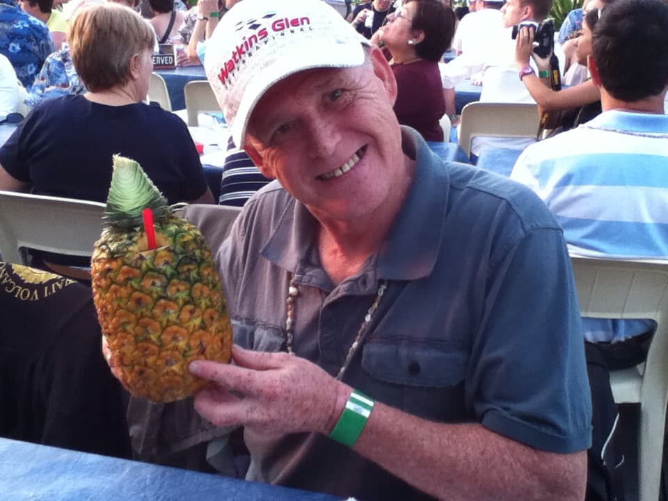 Bryan on a trip to Hawaii
