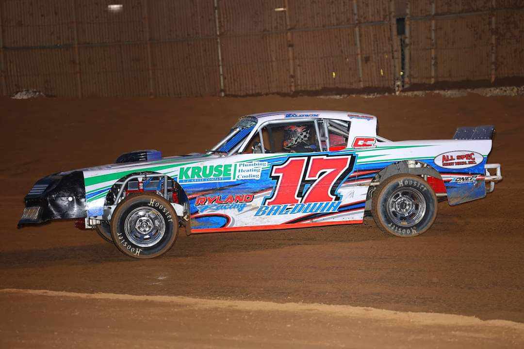 Nick Baldwin on track